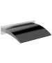 Horus Nouvelle Vague “part of Contemporary Collection - Cascade Wall Mounted Spout for Tub - Black Chrome 40.472-NC