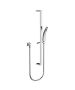 Horus Nouvelle Vague “part of Contemporary Collection - Wall Mounted Shower Set with Rail, Flexible and Handshower - Chrome 40.532-CH