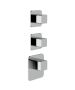 Horus Echo Equinox316 Collection - Trim for Thermostatic Mixer - Chrome 43.522-CH