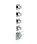 Horus Echo Equinox316 Collection - Trim for Thermostatic Mixer - Chrome 43.524-CH