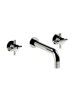 Horus Minoé Contemporary Collection - Concealed 3 Hole Basin Set - Satin Brass 47.263-LS