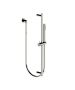 Horus Minoé Contemporary Collection - Wall Shower Set with Rail, Flexible Hose and Handspray - Chrome 47.532-CH