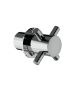 Horus Minoé Contemporary Collection - Trim for Wall Valve + Diverter - Chrome 47.578-CH