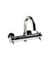Horus Minoé Contemporary Collection - Complete Exposed Thermostatic Wall Bath-shower Mixer - Chrome 47.784-CH