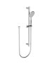 Horus Naja Contemporary Collection - Shower Rail with Handshower on Silding Support and Flexible Hose - Matt Black 48.542-NO