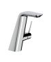 Horus Naja Contemporary Collection - Single Lever Basin Mixer with up and down Drain - Chrome 48.729-CH