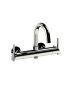 Horus Minoé Contemporary Collection - Complete Exposed Thermostatic Wall Bath-shower Mixer - Matt Black 49.784-NO