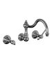 Horus Montmartre Classic Collection - Concealed 3 Hole Wall Mounted Kitchen Mixer / No Waste - Matt Nickel 50.164-NM