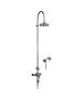 Horus Ascott Classic Collection - Complete Thermostatic Wall Shower with Ceramic Dial - Polished Nickel 65.745-NB