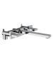 Horus Philae Equinox316 Collection - Concealed Wall 3 Hole Basin Set - Metal Gun 80.263.E2-CF