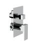 Horus Philae Equinox316 Collection - Concealed Shower Mixer - 2 Outlets with Diverter - Matt Black 80.701.E2-NO