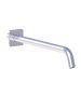 Horus Naja Contemporary Collection - Wall Arm L. 300 Mm + Square Design Flange - Chrome 92.567-CH