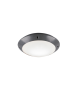 Πλαφονιέρα Οροφής Μαύρη 26xH8cm Εξ.Χώρου IP54  E27 Trio Lighting Camaro R60501042