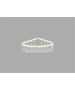Sanco Shower Baskets Γωνιακή Θήκη Μπεζ ματ 00008-Μ102
