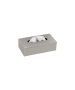 Sanco Tissue Dispensers Tissue Box Free standing | Wall mounted (AISI 304) Γκρι τσιμέντου ματ 00102-M104