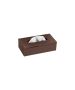 Sanco Tissue Dispensers Tissue Box Free standing | Wall mounted (AISI 304) Wenge ανάγλυφο 00102-Α75