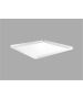 Sanco Hotel Amenities Coffee tray (AISI 304) Λευκό ματ 00134-Μ101