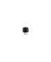 Sanco Bath Robe Hook & Door Stop Επιδαπέδιο Στοπ πόρτας PVD νίκελ ατσάλι 00252-PVD-11BR