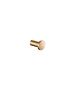 Sanco Bath Robe Hook & Door Stop Μονό Άγγιστρο PVD θερμό μπρονζέ γυαλιστερό 00671-PVD-01PL