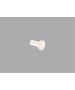Sanco Bath Robe Hook & Door Stop Μονό Άγκιστρο Μπεζ ματ 00671-Μ102