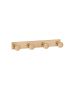Sanco Bath Robe Hook & Door Stop Τετραπλό άγκιστρο PVD θερμό μπρονζέ βουρτσιστό 00684-PVD-01BR