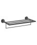 Sanco Towel racks Ραφιέρα Πετσετών Σκούρο γραφίτη 00911-122