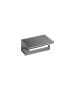 Sanco Monogram Χαρτοθήκη με καπάκι PVD gun metal βουρτσιστό 120407-PVD-05BR