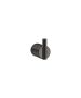 Sanco Lithos Μονό Άγκιστρο PVD gun metal γυαλιστερό 121108-PVD-05PL
