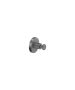 Sanco Ergon Άγκιστρο PVD gun metal βουρτσιστό 25908-PVD-05BR