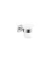 Sanco Iconic Glass Holder Χρώμιο 26701-Α03