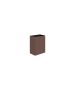 Sanco Bathroom Set Επικαθήμενη Ποτηροθήκη Wenge ανάγλυφο 90154-Α75
