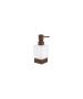 Sanco Bathroom Set Επικαθήμενο Ντισπένσερ Wenge ανάγλυφο 90355-Α75
