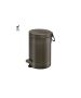 Sanco Waste Bins Χαρτοδοχείο 3 lt Soft Close (AISI 304) Σκούρο μπρονζέ ματ 90603-DM25