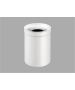 Sanco Open Bins Χαρτοδοχείο 12lt Λευκό ματ 90654-Μ101