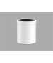 Sanco Open Bins Χαρτοδοχείο 5lt Λευκό ματ 90660-Μ101