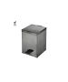 Sanco Waste Bins Χαρτοδοχείο 5lt PVD gun metal βουρτσιστό 90677-PVD-05BR