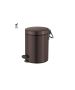 Sanco Waste Bins Χαρτοδοχείο 5lt Soft Closing System Wenge ανάγλυφο 90680-Α75