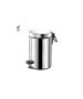Sanco Waste Bins Χαρτοδοχείο 3lt Soft Closing System Inox 90689-Α90