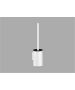 Sanco Toilet Brush Holders Πιγκάλ Λευκό ματ 91593-Μ101