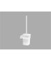 Sanco Toilet Brush Holders Πιγκάλ Λευκό ματ 91596-Μ101