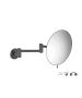 Sanco Cosmetic mirrors Μεγεθυντικός καθρέπτης x3 (Διπλό βραχίονα) Σκούρο γραφίτη MR-701-122