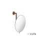 Sanco Cosmetic mirrors Μεγεθυντικός καθρέπτης x5 Χάλκινο ματ MR-764-Μ26
