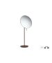 Sanco Cosmetic mirrors Μεγεθυντικός καθρέπτης x5 Wenge ανάγλυφο MR-766-Α75