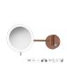 Sanco LED Cosmetic mirrors Μεγεθυντικός καθρέπτης x3 με LED Χάλκινο ματ MRLED-705-Μ26