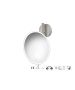 Sanco LED Cosmetic mirrors Μεγεθυντικός καθρέπτης x5 με LED Γκρι τσιμέντου ματ MRLED-764-M104