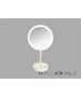 Sanco LED Cosmetic mirrors LED Επικαθήμενος Καθρέπτης μεγεθυντικός x3 Μπεζ ματ MRLED-903-Μ102