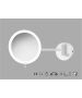 Sanco LED Cosmetic mirrors LED Καθρέπτης μεγεθυντικός x3 usb charging Λευκό ματ MRLED-905-Μ101