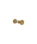 Sanco Glass Door Accessories Διπλό Πόμολο / Άγκιστρο Μπρονζέ ματ SET-GL0670-Μ25