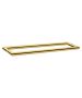 Sanco Glass Door Accessories Διπλή Λαβή / Πετσετοθήκη PVD χρυσό ορείχαλκο γυαλιστερό SET-GL0715-PVD-02PL