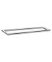 Sanco Glass Door Accessories Διπλή Λαβή / Πετσετοθήκη Χρώμιο SET-GL0715-Α03